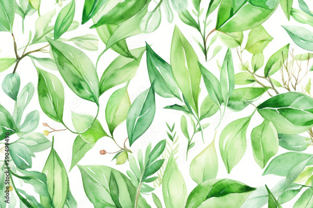 green leaves background green leaves background