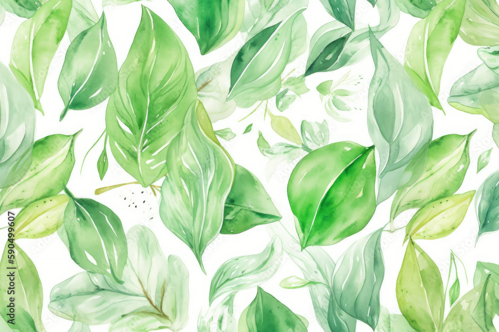 green leaves background green leaves background
