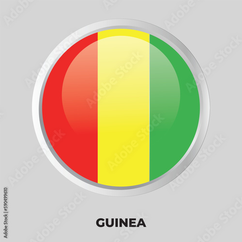 button flag of guinea