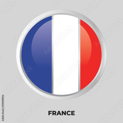 Free Download button flag of france - GFXLoad
