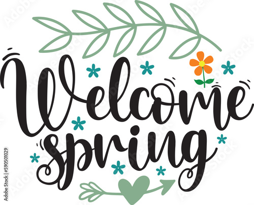 Spring, Spring SVG, Spring SVG bundle, Spring crafts, Spring design, Spring shirt, Spring t-shirt © MockupStore 