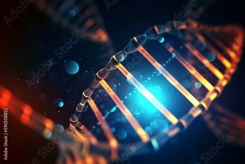 Wallpaper Mural DNA Structure Torontodigital.ca