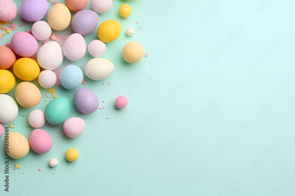 Colorful Easter Egg Background Colorful Easter Egg Background