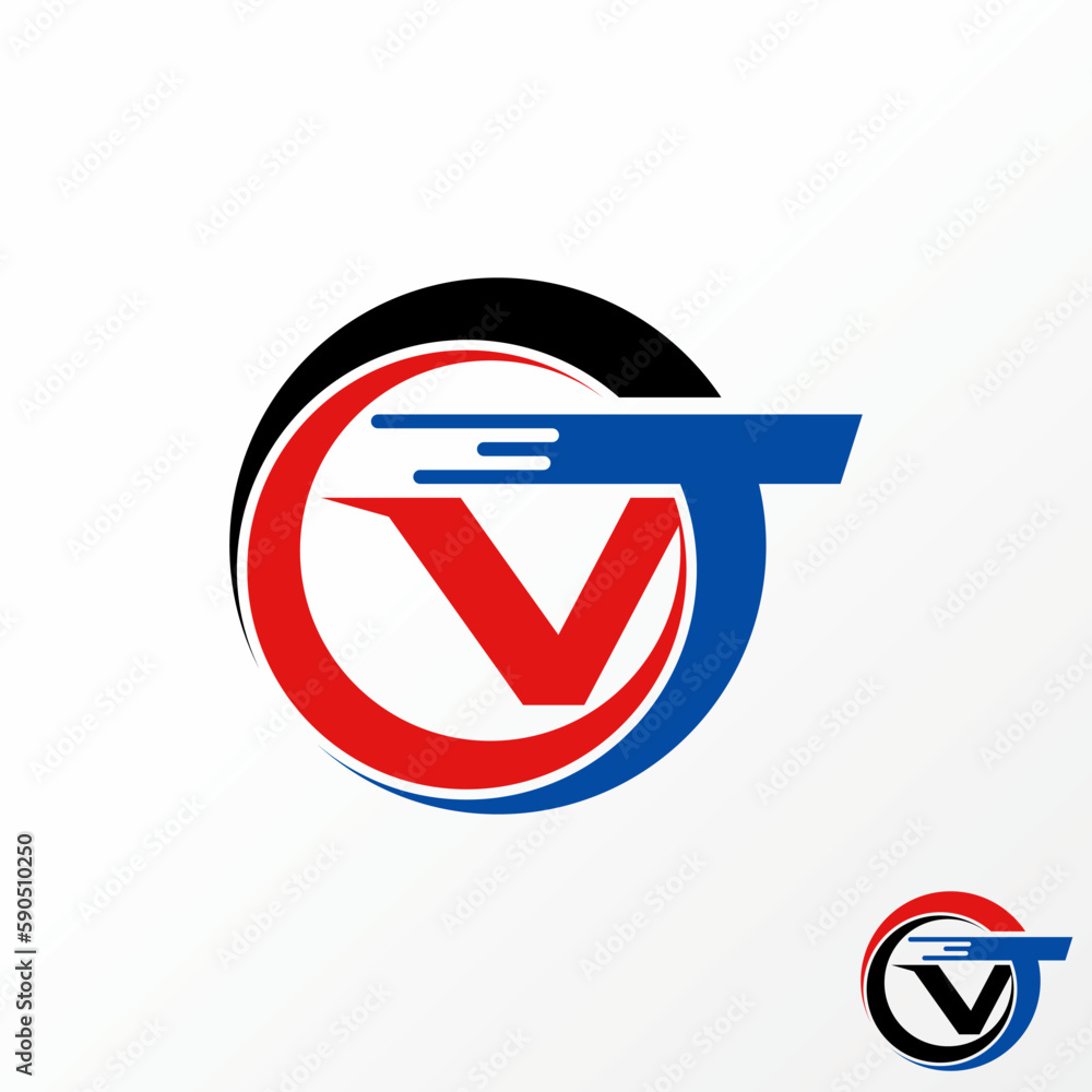 Logo design graphic concept creative abstract premium free vector stock letter VT fast font in cut circle swoosh. Related to monogram transportation Logo design graphic concept creative abstract premium free vector stock letter VT fast font in cut circle swoosh. Related to monogram transportation