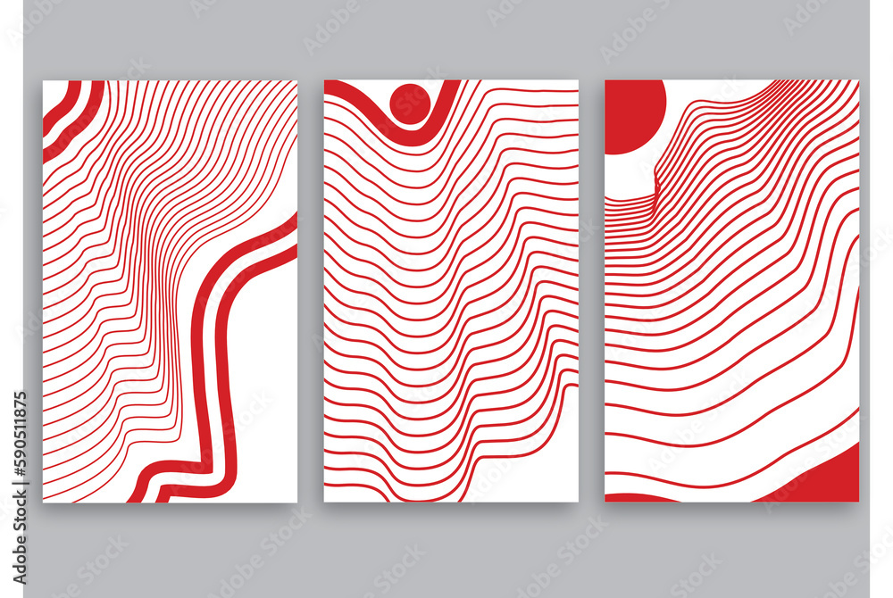 red and white stripes