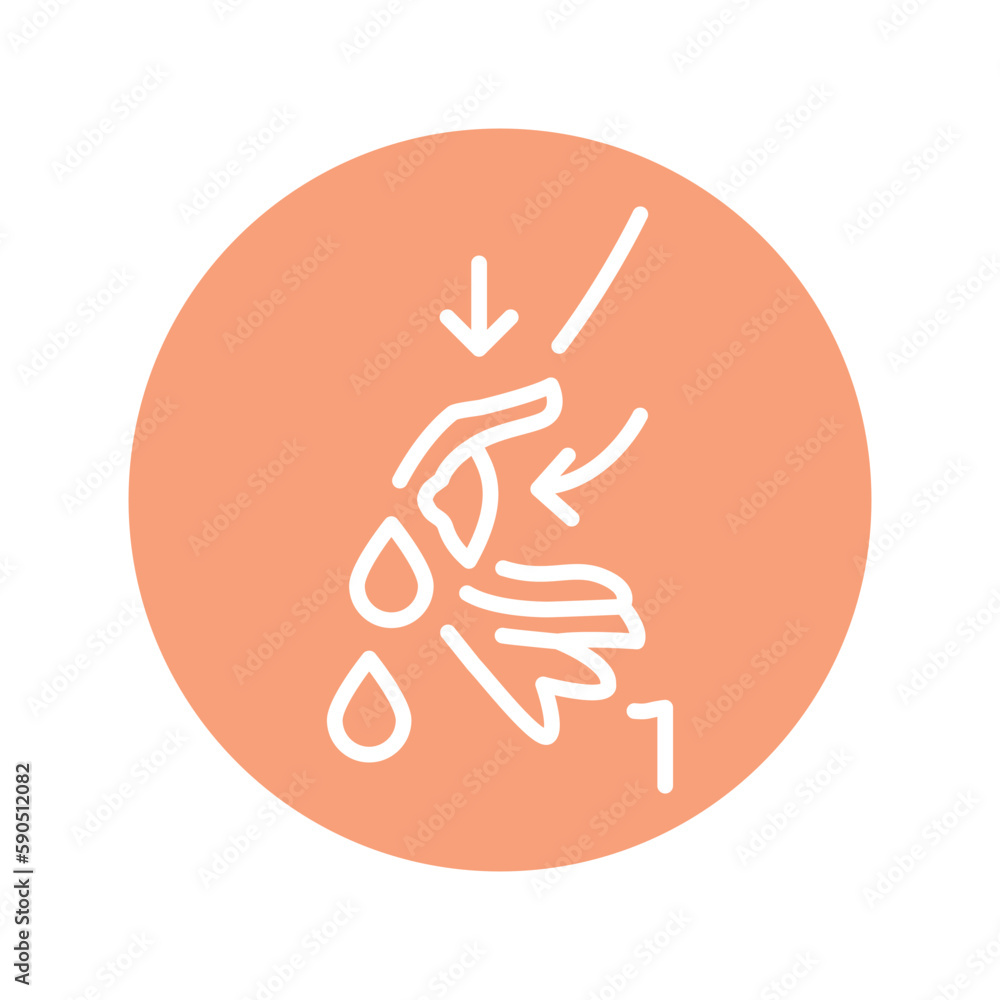 Expressing breast milk olor line icon. Pictogram for web page Expressing breast milk olor line icon. Pictogram for web page