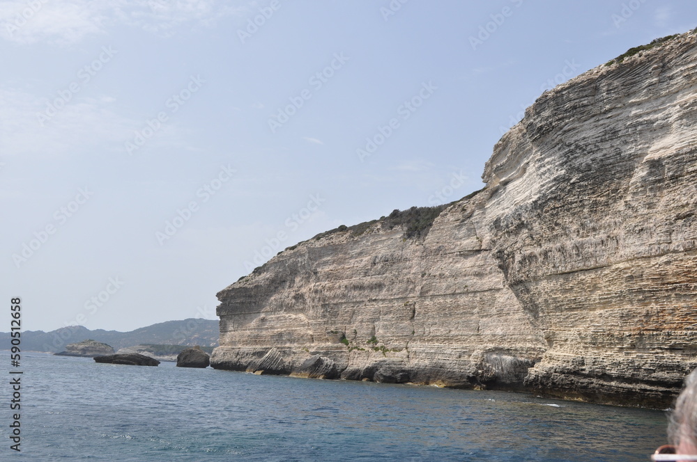 Corse falaises Ajacio 