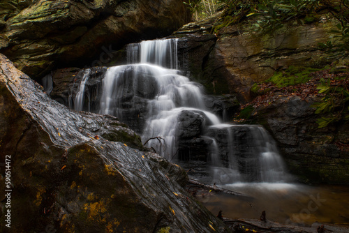Middle Cascades at Hanging Rock State Park