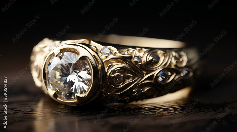 Diamonds Ring. Engagement ring with diamond. d028# Created with Generative AI Diamonds Ring. Engagement ring with diamond. d028# Created with Generative AI
