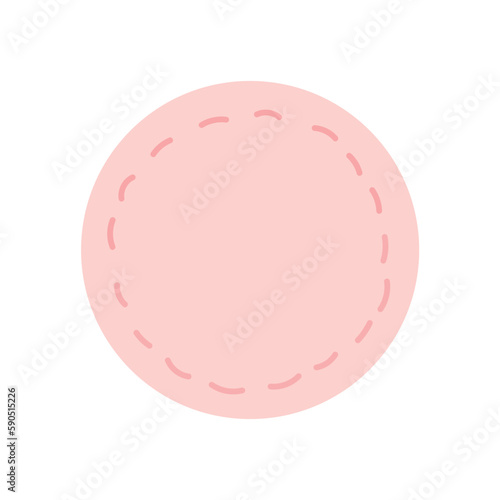 Vector hand drawn cotton pads illustration