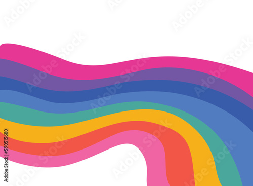 Abstract rainbow and space to put text vector illustration background colorful geometric creative for business banner, poster, flyer, card, cover,lgbt,pride