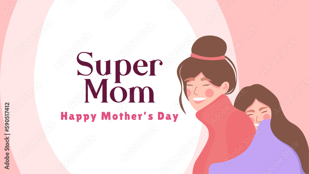 Mothers day greeting card template Mothers day greeting card template
