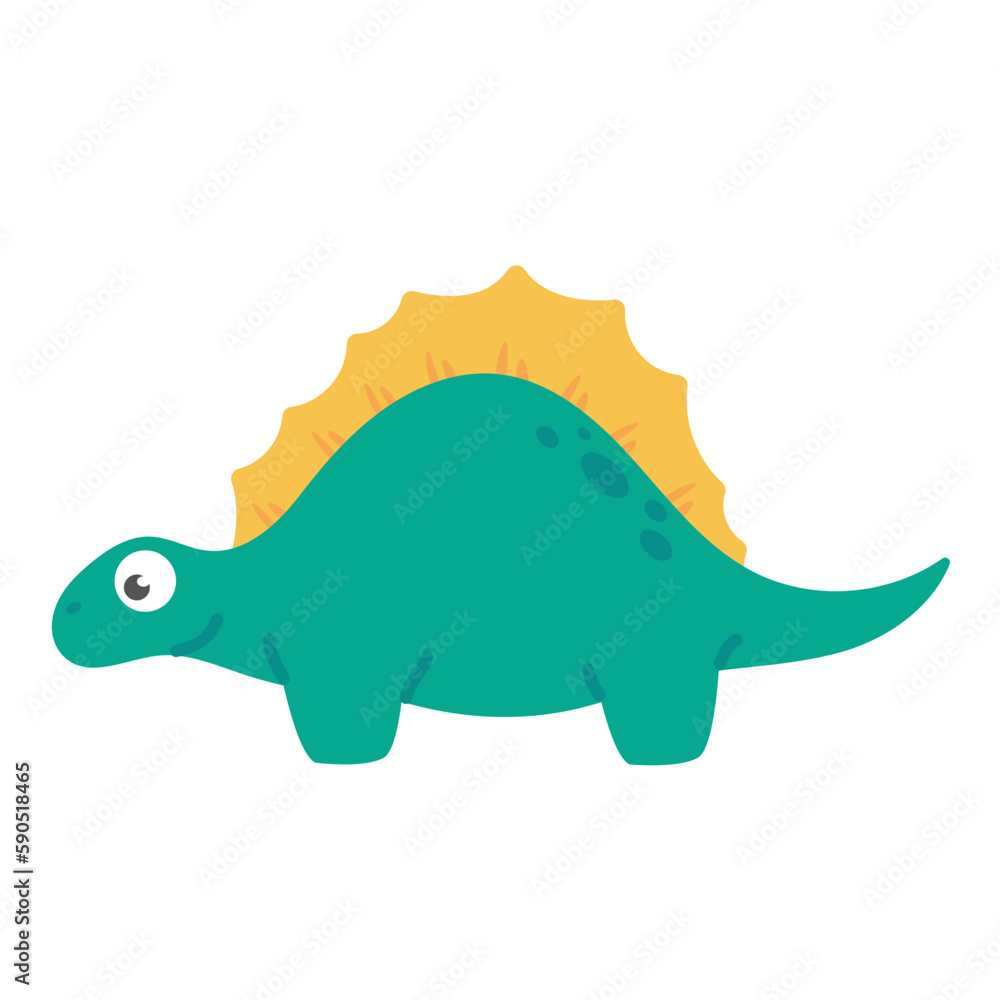 Cute cartoon dinosaur for nursery decoration. Cute cartoon dinosaur for nursery decoration.