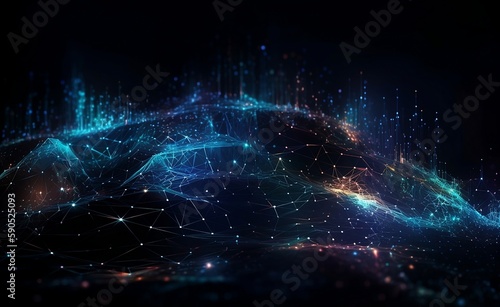 sea of information, cloud storage, networking group and information exchange 