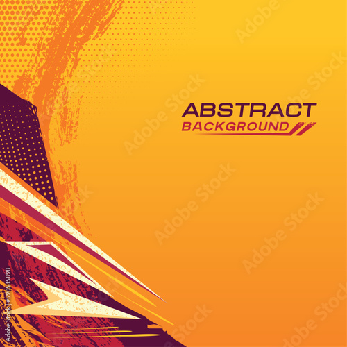 Racing Sports Background Vector Illustration