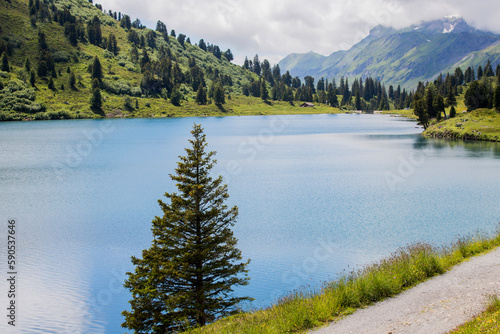 lake in the mountains