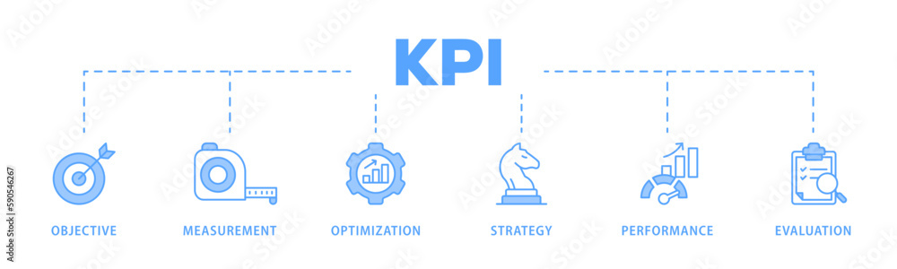 KPI banner web icon vector illustration concept for key performance indicator in the business metrics with an icon of objective, measurement, optimization, strategy, performance, and evaluation
KPI banner web icon vector illustration concept for key performance indicator in the business metrics with an icon of objective, measurement, optimization, strategy, performance, and evaluation