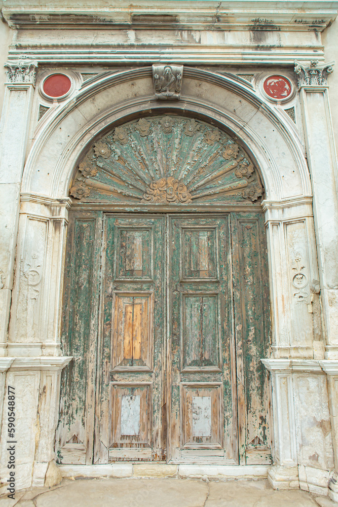 door of the cathedral