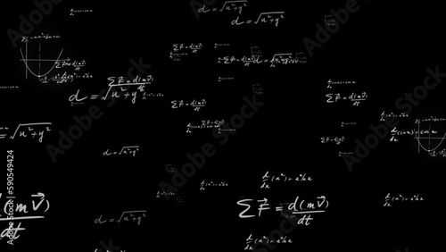 differential equation math formula text background teaching engineering