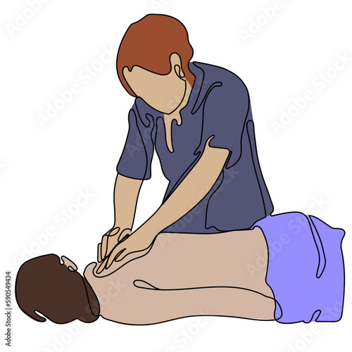 person relaxing in spa