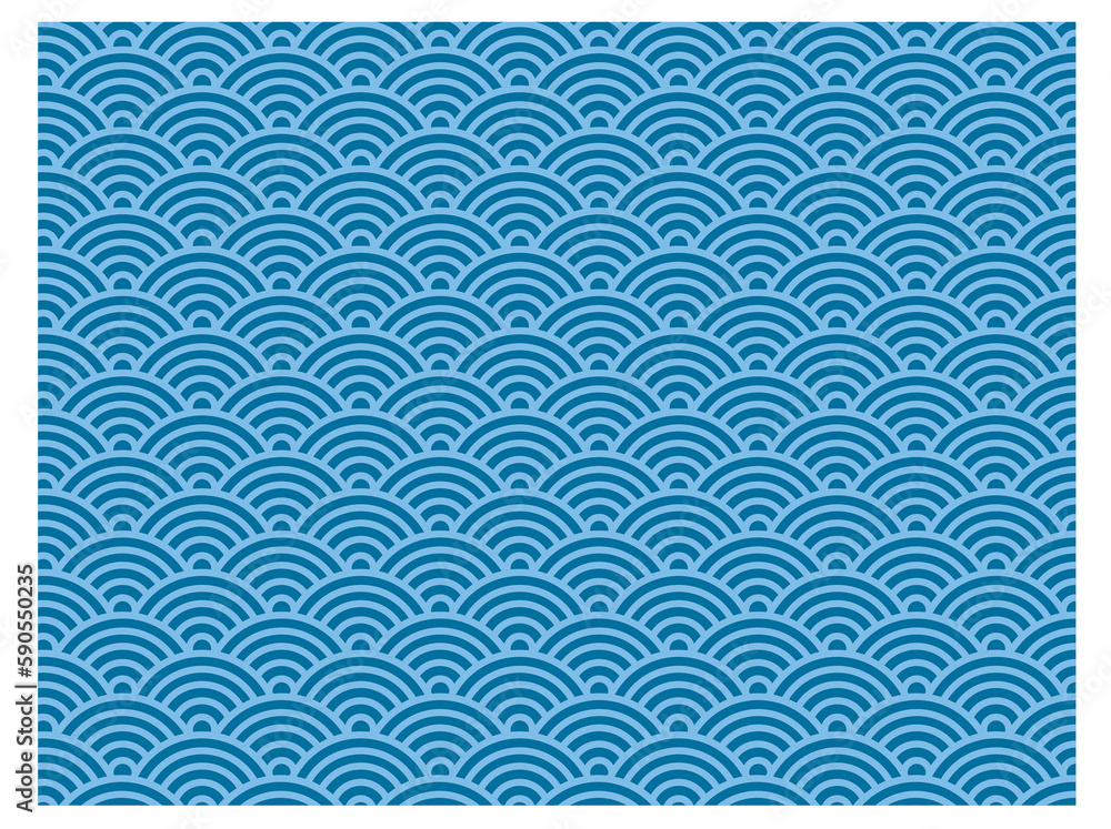 和柄・青海波 和柄・青海波