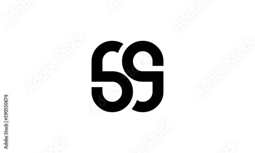 Simple 69 number logo design