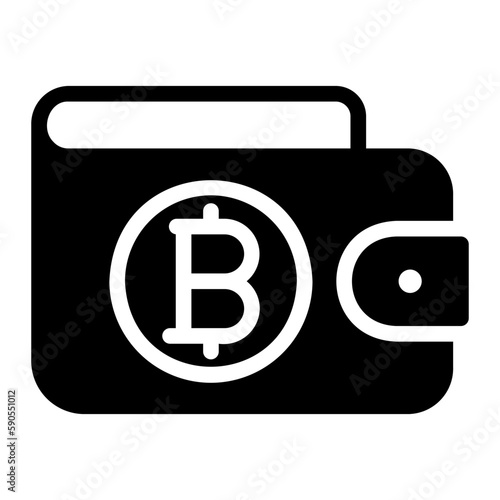 wallet glyph icon