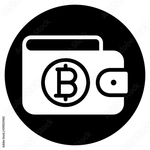 wallet glyph icon