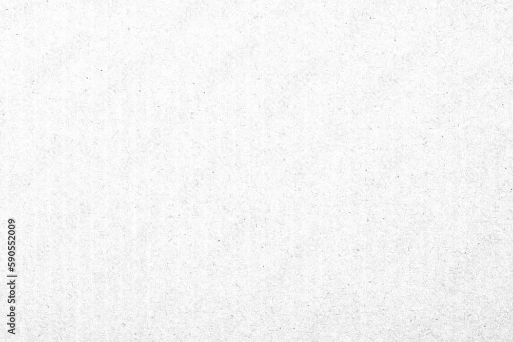 Top view of white cardboard background Top view of white cardboard background