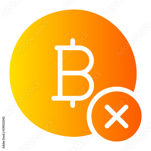 not accepted gradient icon