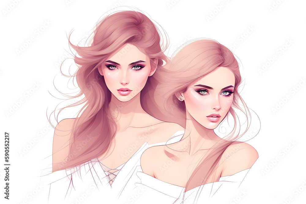 Luxury female portrait Luxury female portrait