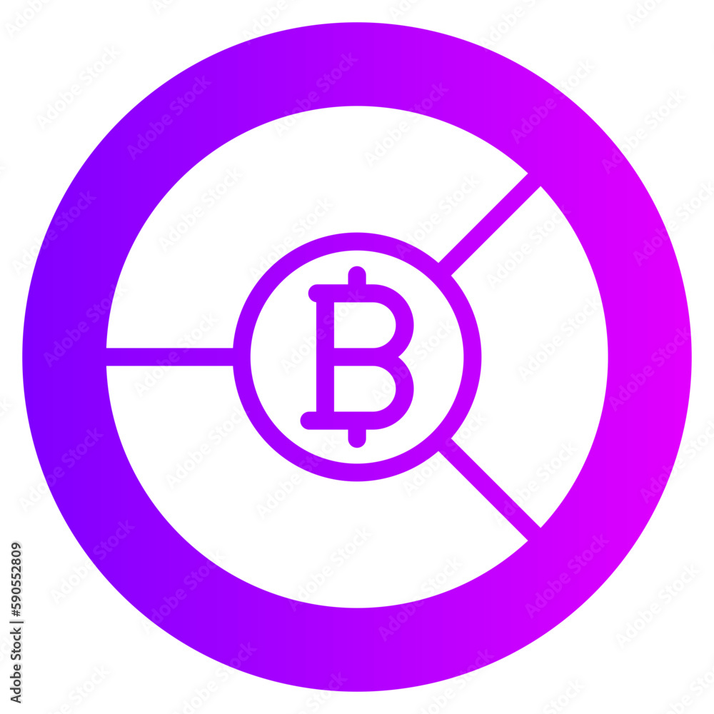 pie chart gradient icon pie chart gradient icon