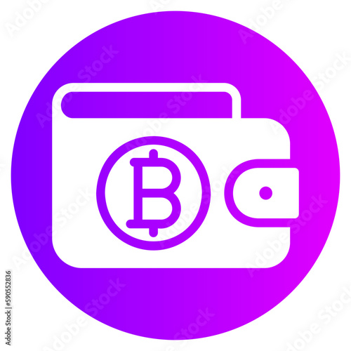 wallet gradient icon
