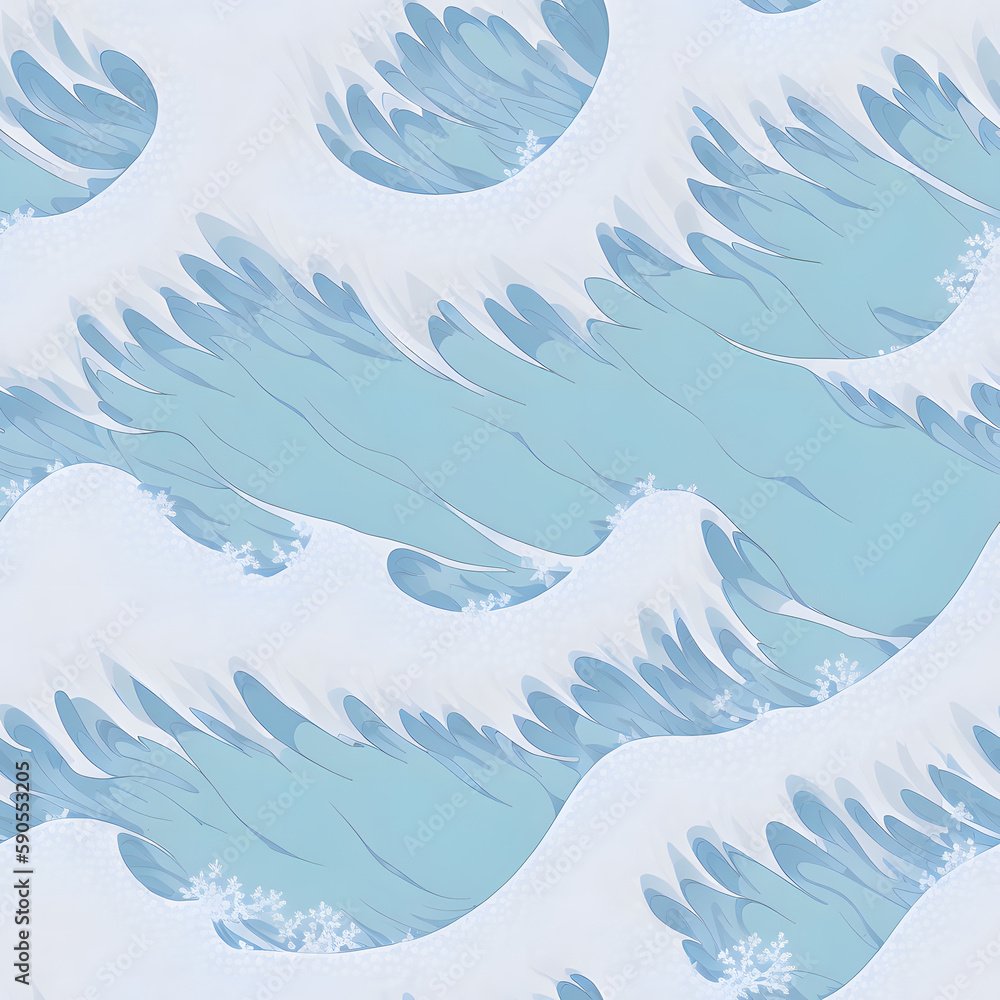 Japanese seamless waves Japanese seamless waves