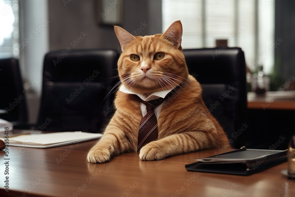 Purrfect Professional, Leading with Feline Charm.
Genetaive AI