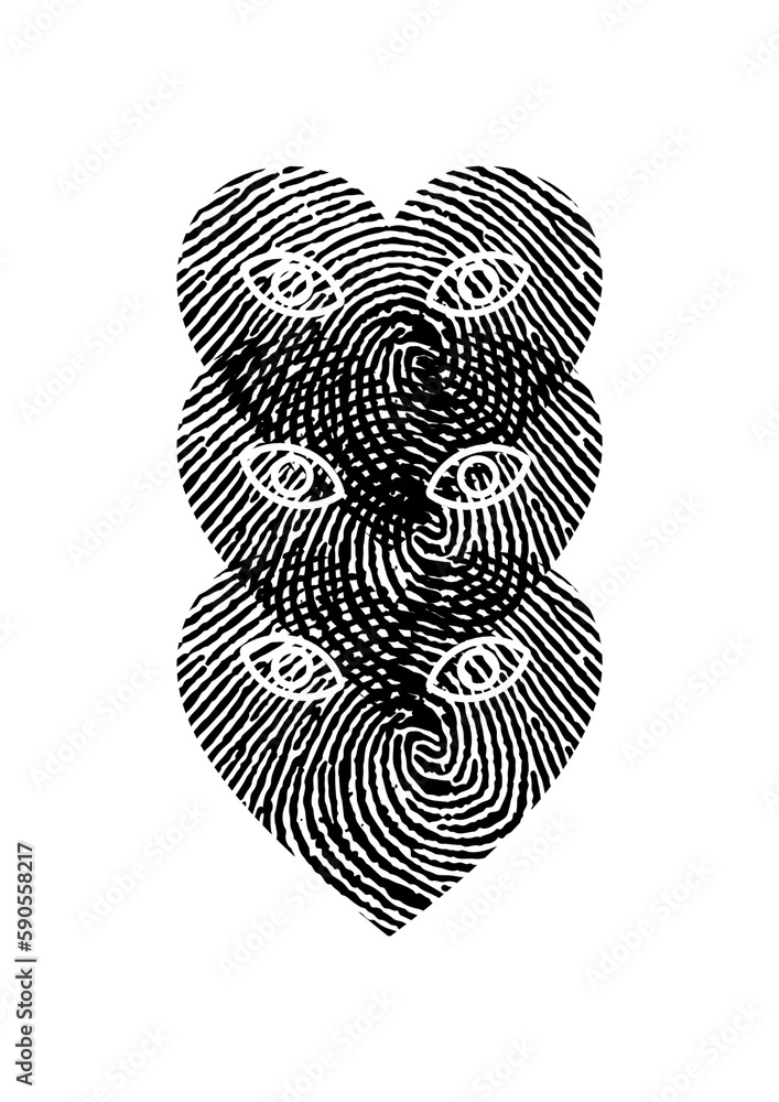 hearts with eyes inspired by comme des garcons hearts with eyes inspired by comme des garcons