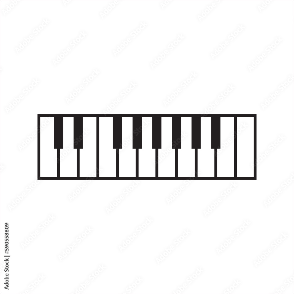 Piano vector icon. Piano flat sign design isolated illustration. Piano symbol pictogram. UX UI icon Piano vector icon. Piano flat sign design isolated illustration. Piano symbol pictogram. UX UI icon