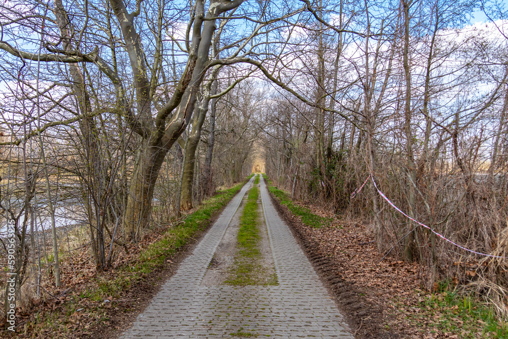 Fototapeta premium Landstrasse