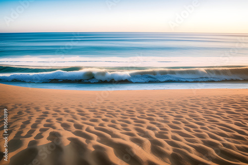 Sand and waves of Ursa beach  Portugal