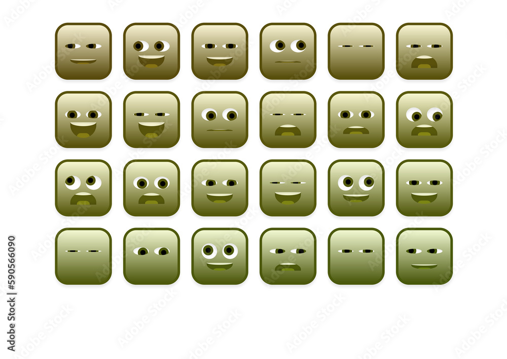 set of faces emoji smileys set of faces emoji smileys