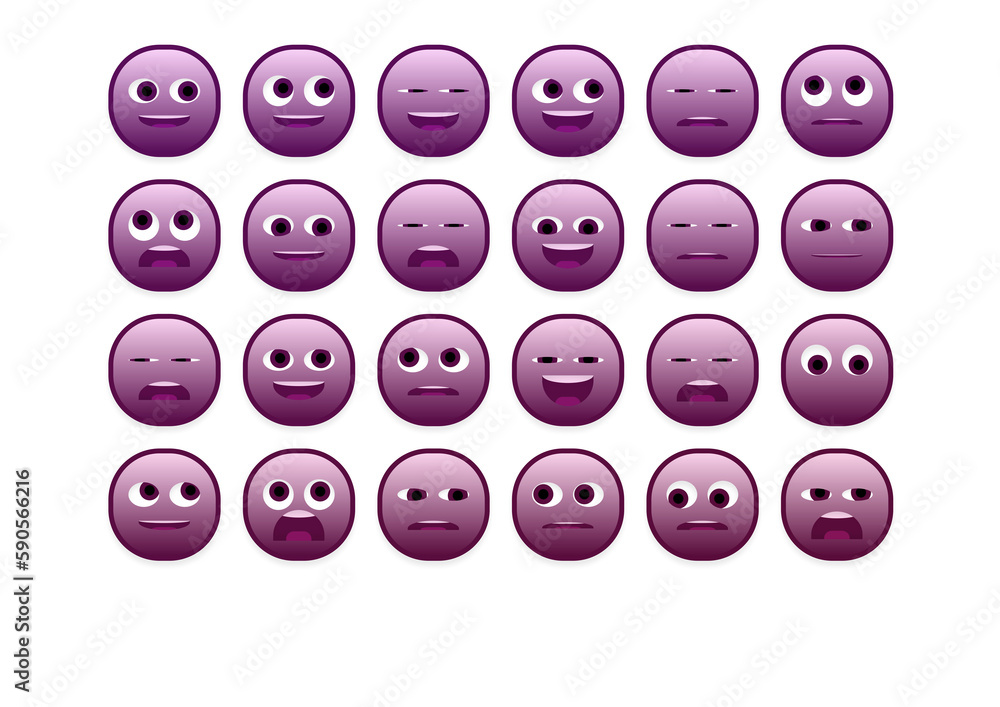 set of faces emoji smileys set of faces emoji smileys