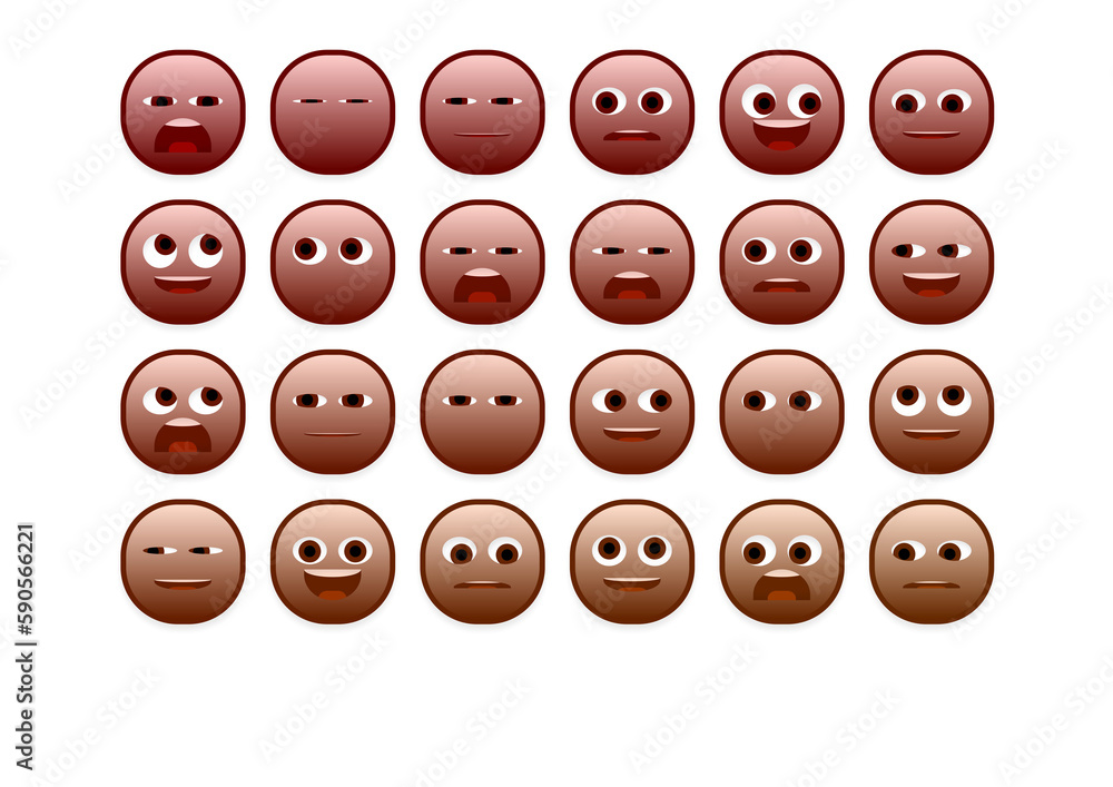 set of faces emoji smileys set of faces emoji smileys