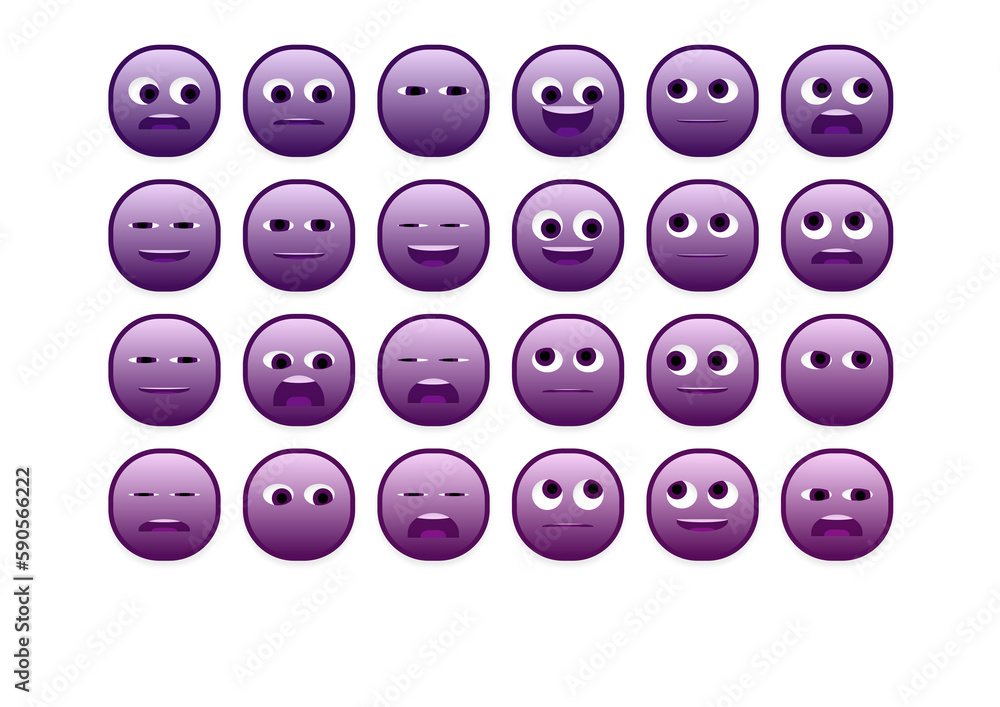 set of faces emoji smileys set of faces emoji smileys