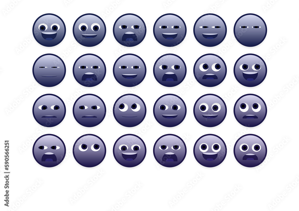 set of faces emoji smileys set of faces emoji smileys