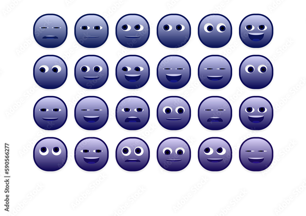 set of faces emoji smileys set of faces emoji smileys