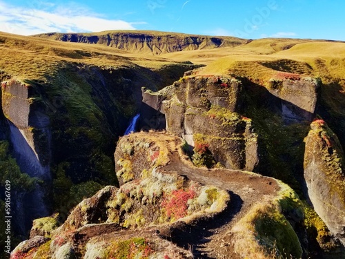 Принти на полотні a breathtaking canyon