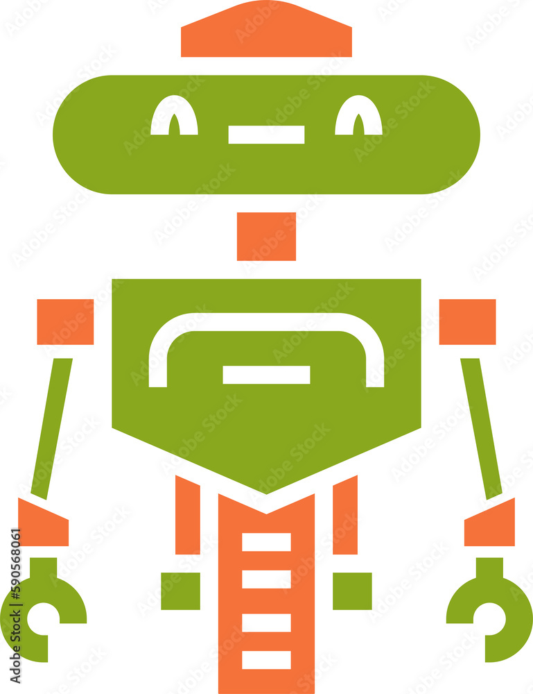 robot cartoon icon robot cartoon icon