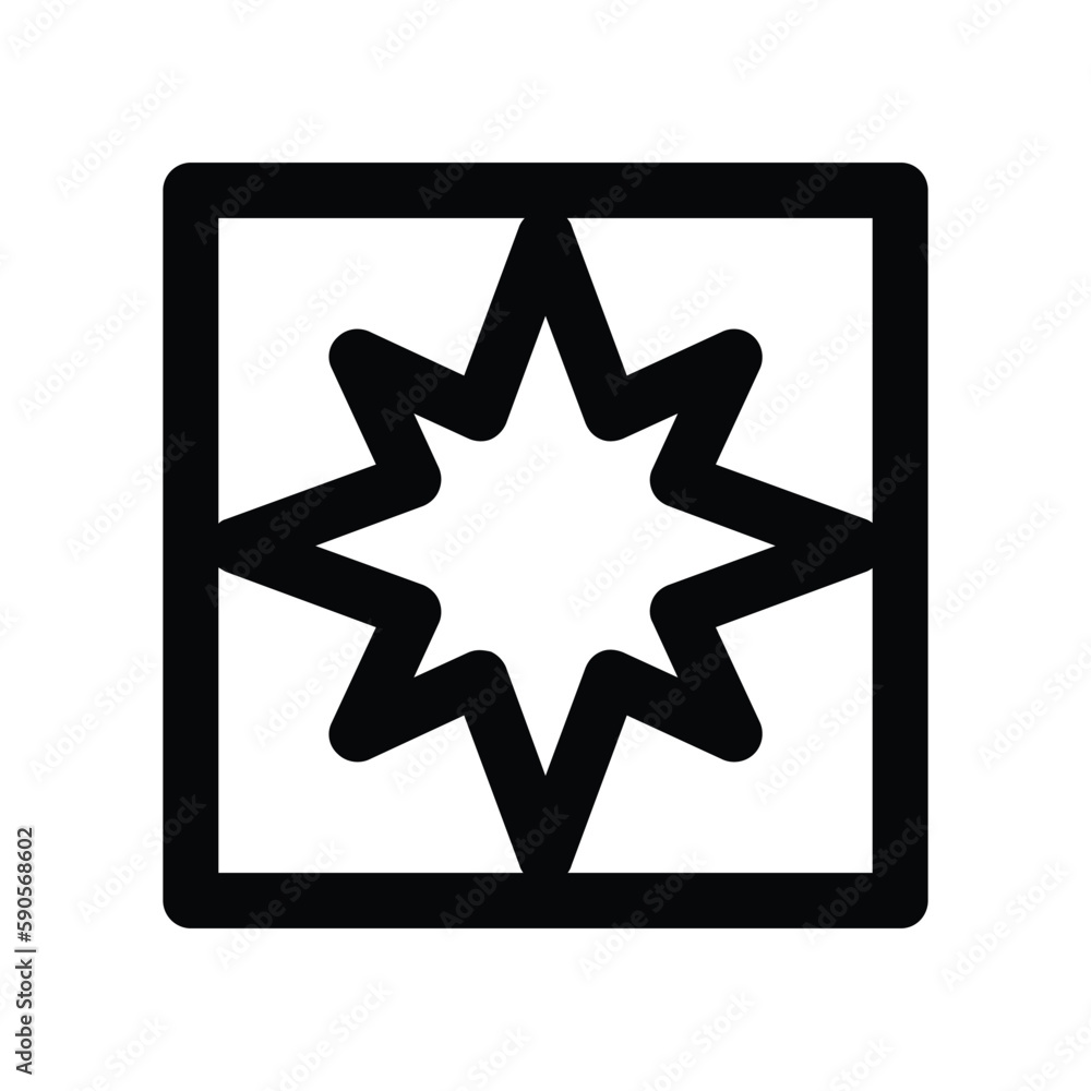 Star vector icon design. Flat icon of star. Star vector icon design. Flat icon of star.