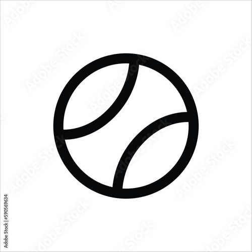 Base ball vector icon. Base ball flat sign design. Base Ball symbol pictogram. UX UI icon
