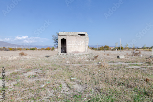 abandonend farm, Georgia, Nikozi, South Ossetia